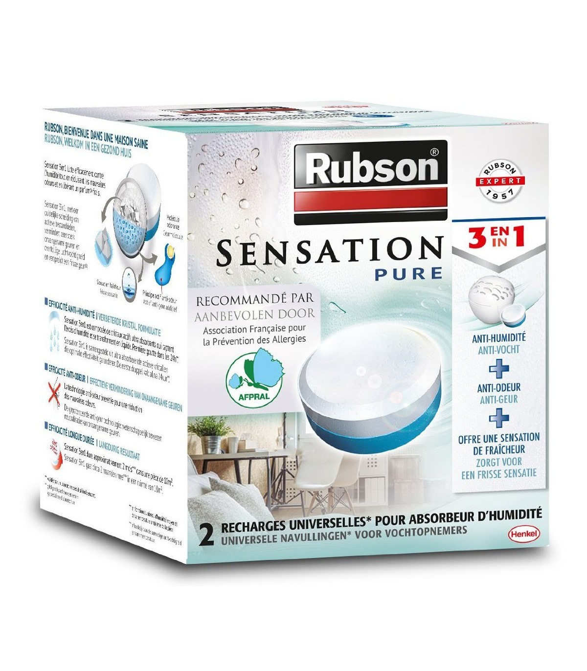 Absorbeur d'humidité sensation pure